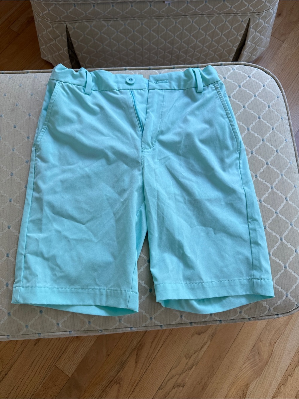 Vineyard Vines Boys Mint Green Performance  Shorts, size 12